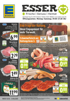 Vorschau von dem Prospekt des Geschäftes Edeka, gültig ab dem 15.06.2025