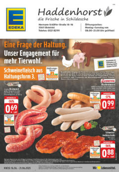 Vorschau von dem Prospekt des Geschäftes Edeka, gültig ab dem 15.06.2025