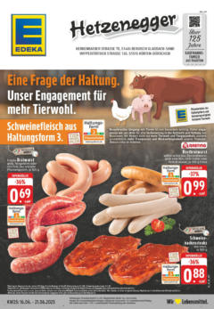 Vorschau von dem Prospekt des Geschäftes Edeka, gültig ab dem 15.06.2025