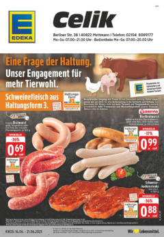 Vorschau von dem Prospekt des Geschäftes Edeka, gültig ab dem 15.06.2025