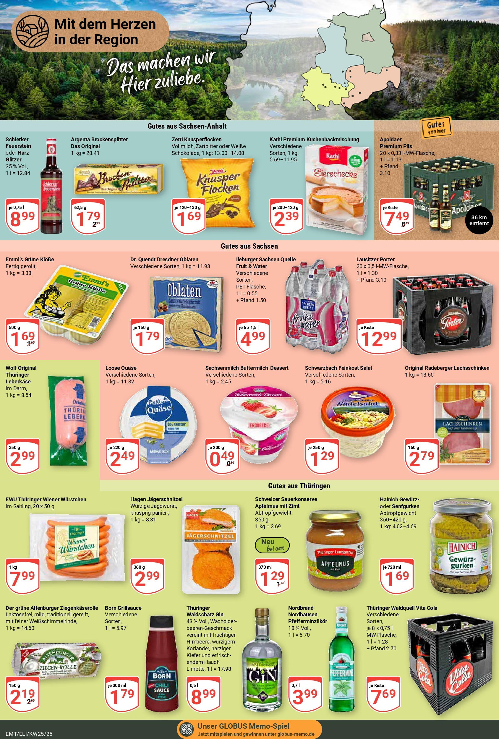 Globus prospekt Mittelhausen	 (ab 15.06.2025) » Angebote online | Seite: 19 | Produkte: Cola, Apple, Chili, Gurken