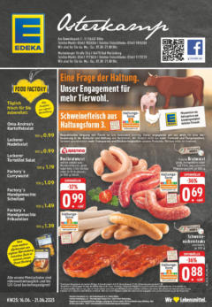 Vorschau von dem Prospekt des Geschäftes Edeka, gültig ab dem 15.06.2025