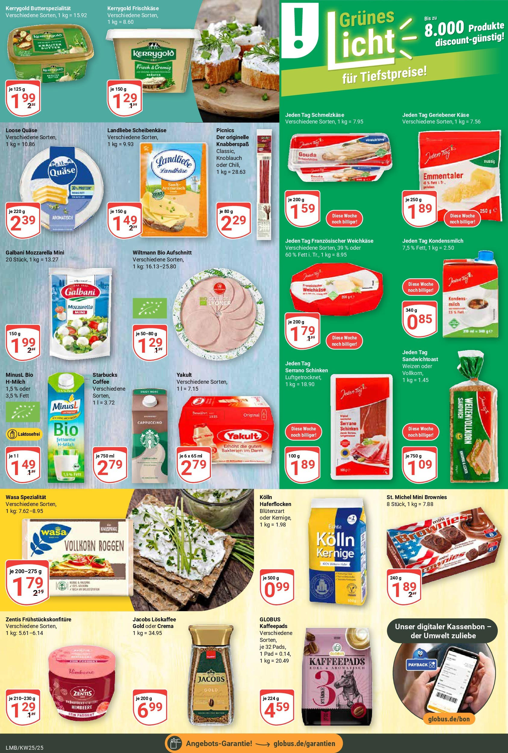 Globus prospekt Limburg	 (ab 15.06.2025) » Angebote online | Seite: 10 | Produkte: Kolln, Starbucks, Chili, Serrano schinken