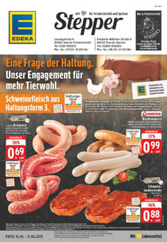 Vorschau von dem Prospekt des Geschäftes Edeka, gültig ab dem 15.06.2025