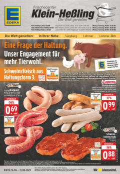 Vorschau von dem Prospekt des Geschäftes Edeka, gültig ab dem 15.06.2025