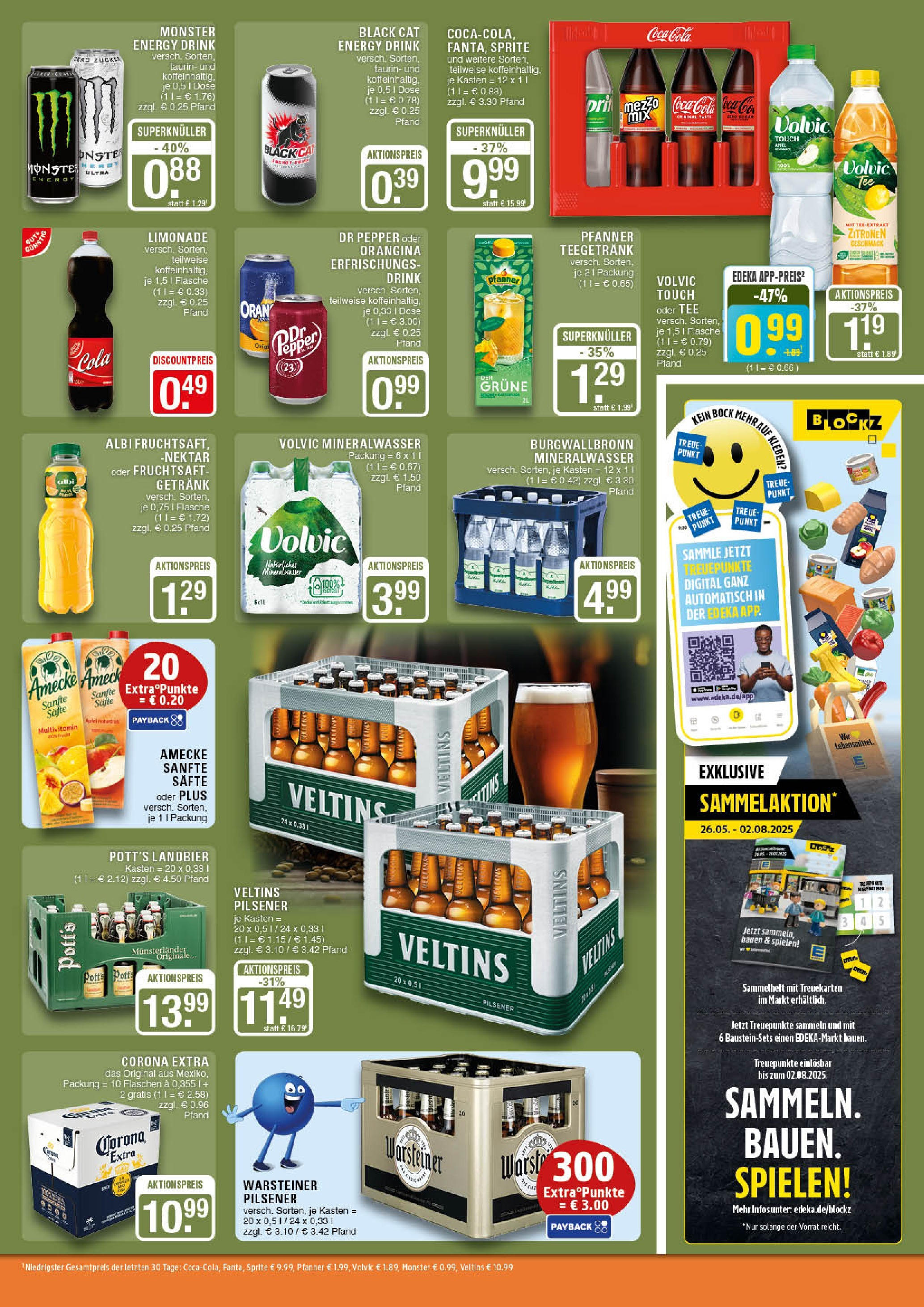 Edeka prospekt Marl	 (ab 15.06.2025) » Angebote Online | Seite: 12 | Produkte: Sprite, Volvic touch, Zucker, Fruchtsaft