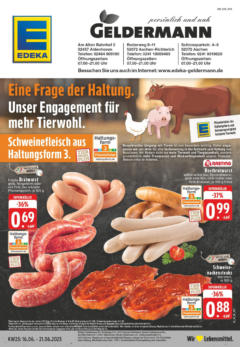 Edeka prospekt Aachen	 gültig ab dem 15.06.2025