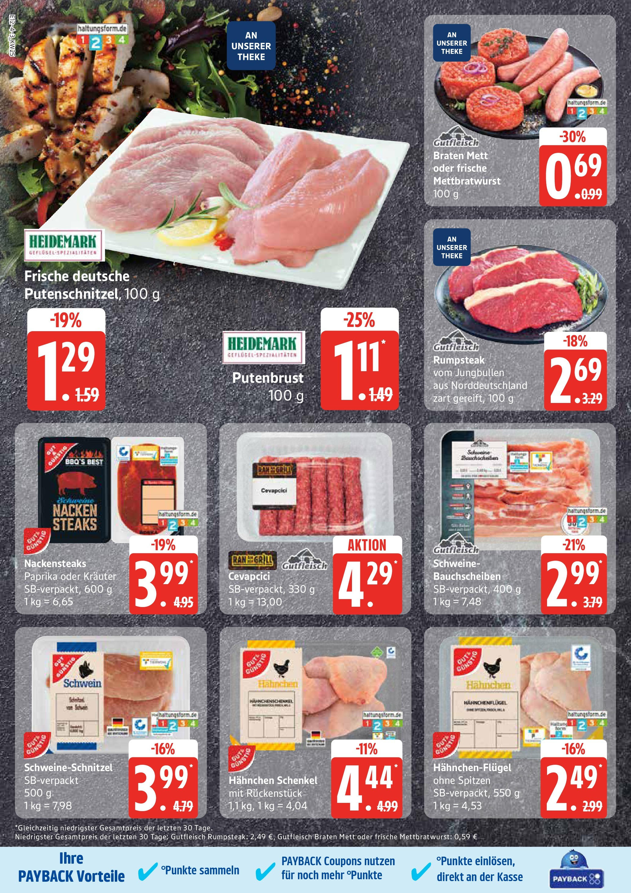 Edeka prospekt Ammersbek	 (ab 15.06.2025) » Angebote Online | Seite: 4 | Produkte: Nackensteaks, Grill, Theke, Steak