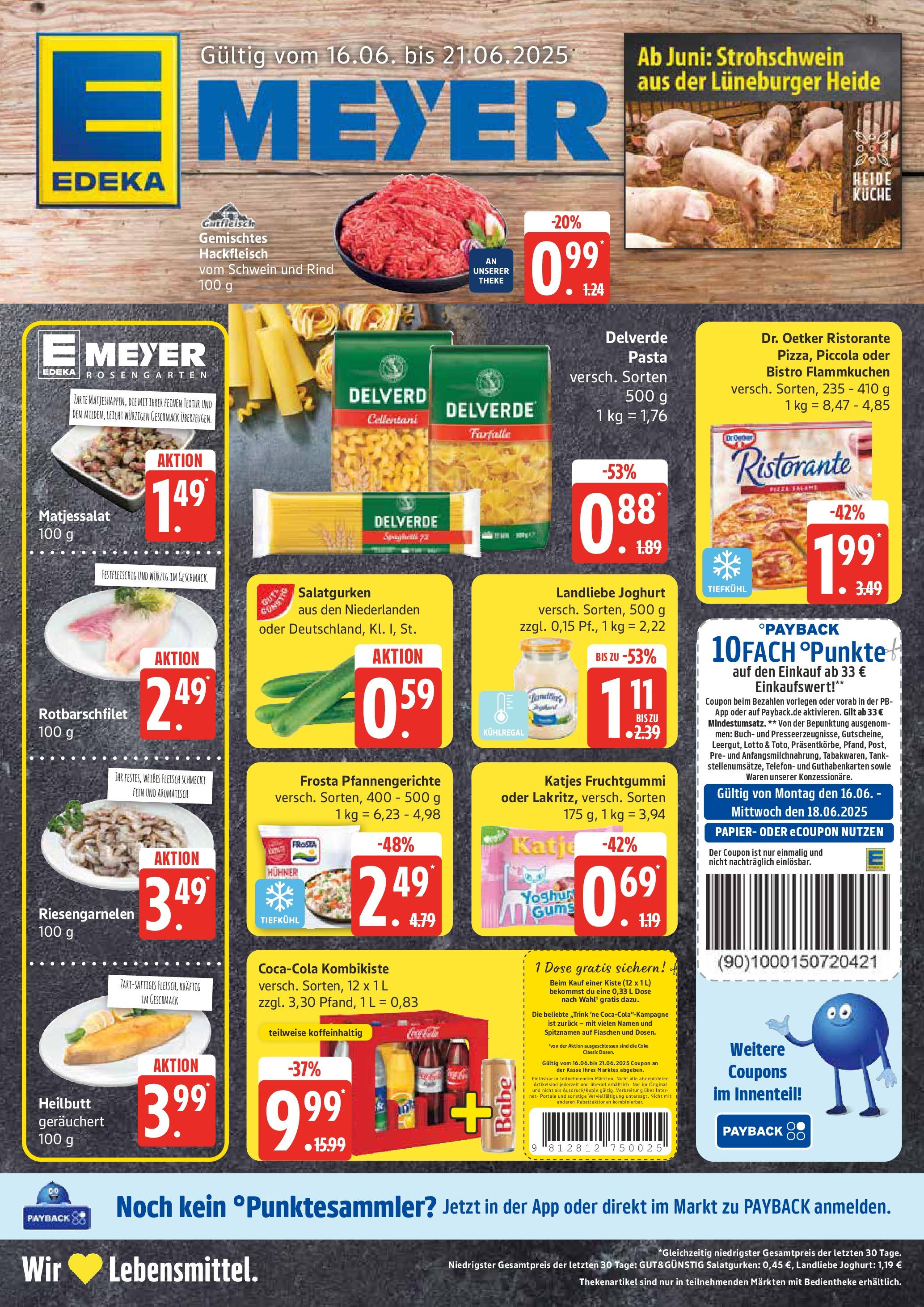 Edeka prospekt Seevetal	 (ab 15.06.2025) » Angebote Online | Seite: 1 | Produkte: Ristorante, Theke, Küche, Telefon