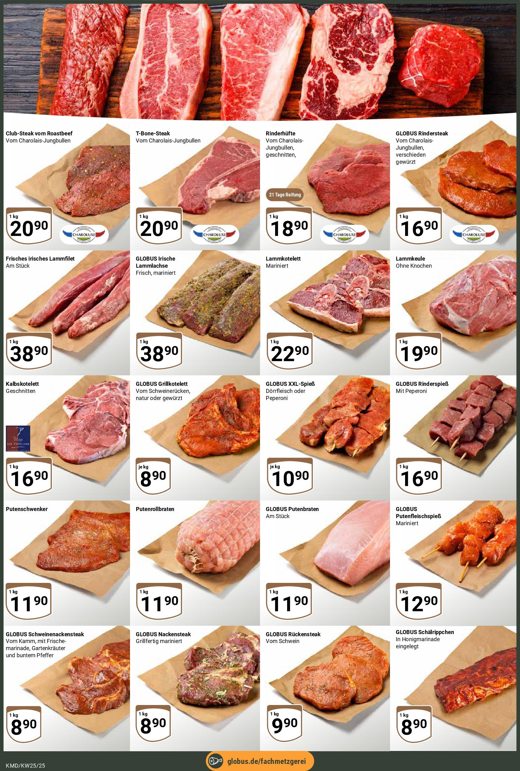 Globus prospekt Köln	 (ab 15.06.2025) » Angebote online | Seite: 2 | Produkte: Lammkeule, Roastbeef, Pfeffer, Steak
