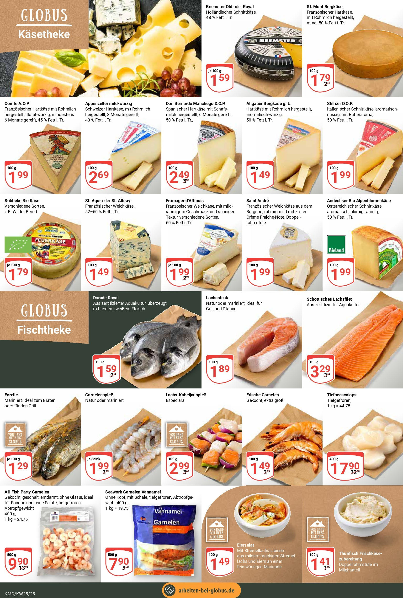Globus prospekt Köln	 (ab 15.06.2025) » Angebote online | Seite: 4 | Produkte: Creme, Lachs, Steak, Frischkase