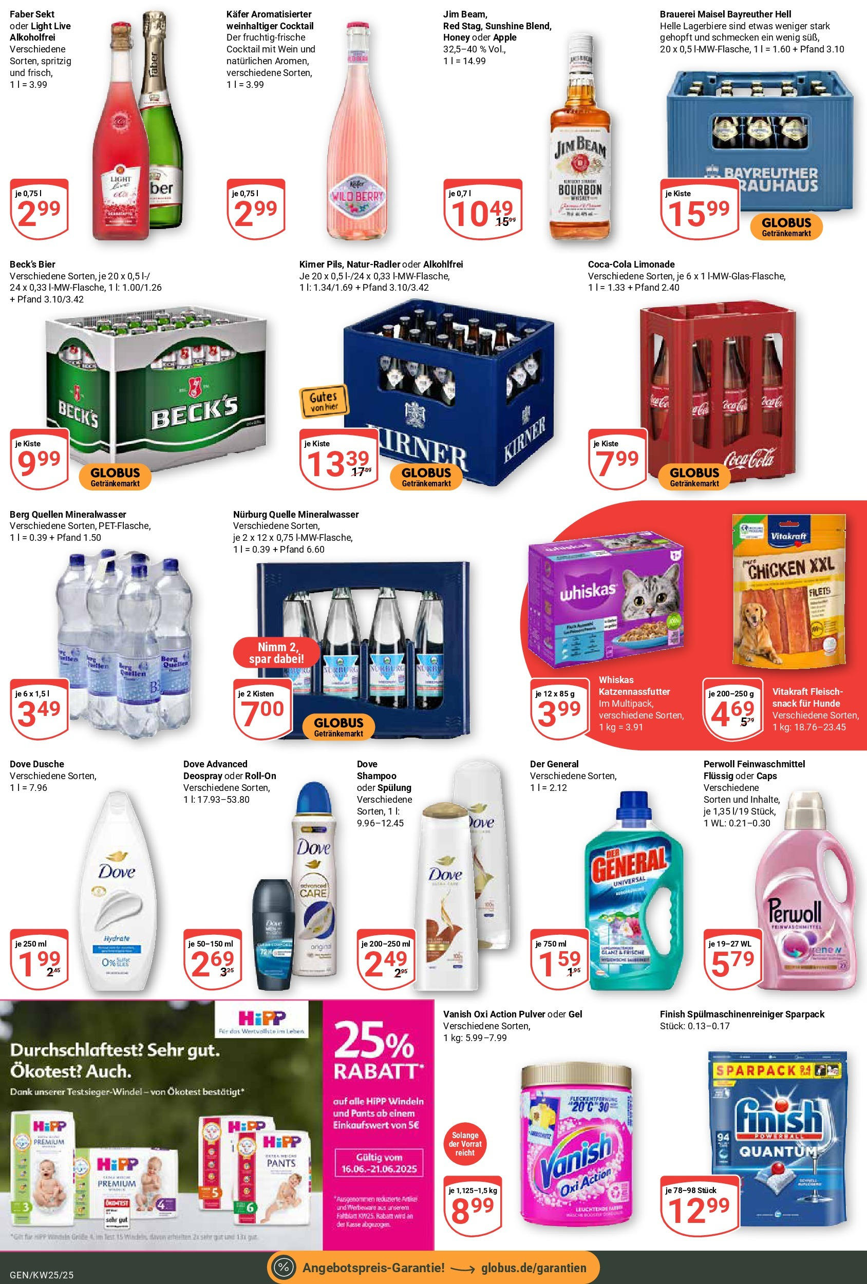 Globus prospekt Gensingen	 (ab 15.06.2025) » Angebote online | Seite: 5 | Produkte: Sekt, Perwoll, Shampoo, Wein