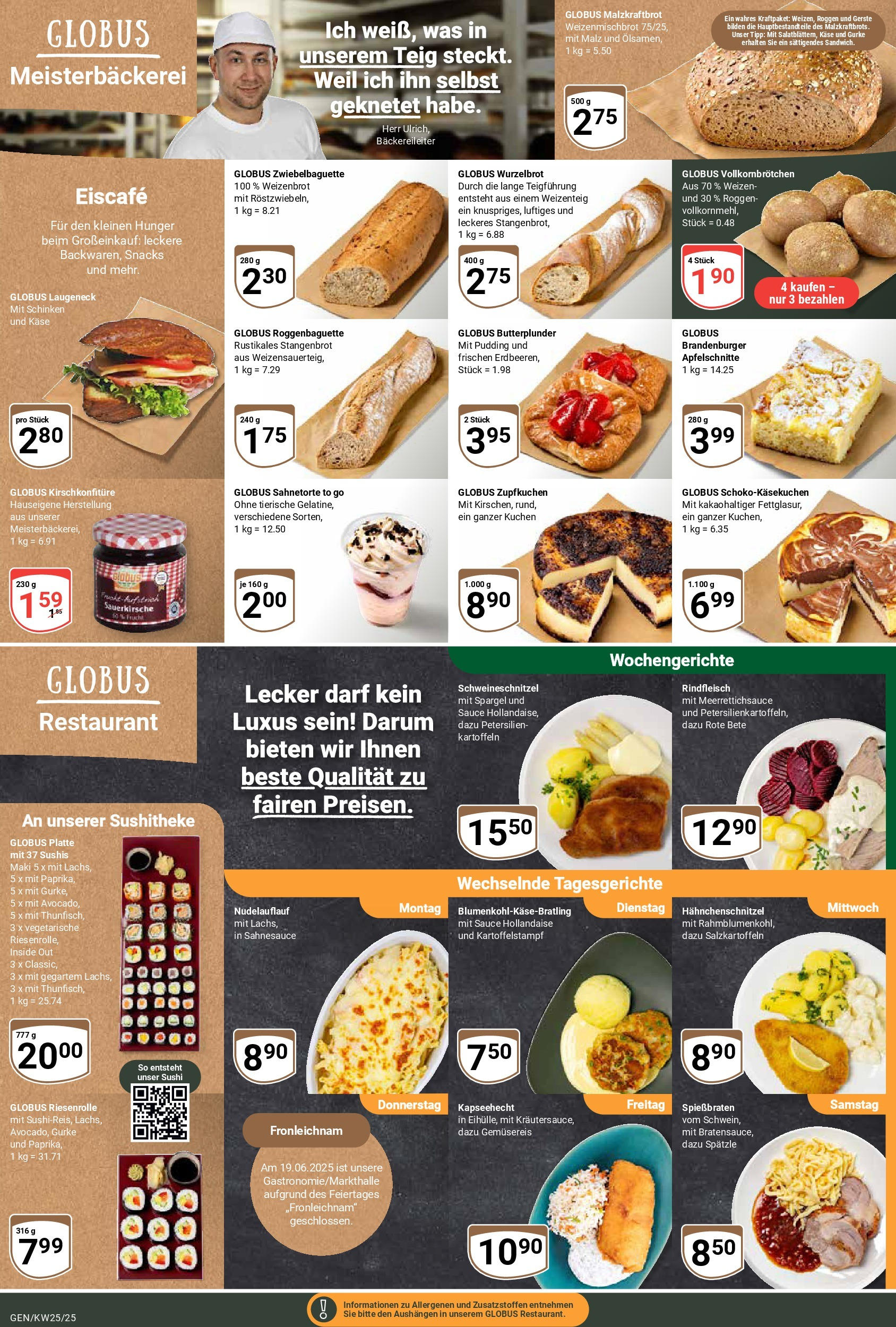 Globus prospekt Gensingen	 (ab 15.06.2025) » Angebote online | Seite: 7 | Produkte: Käse, Spargel, Apple, Schinken
