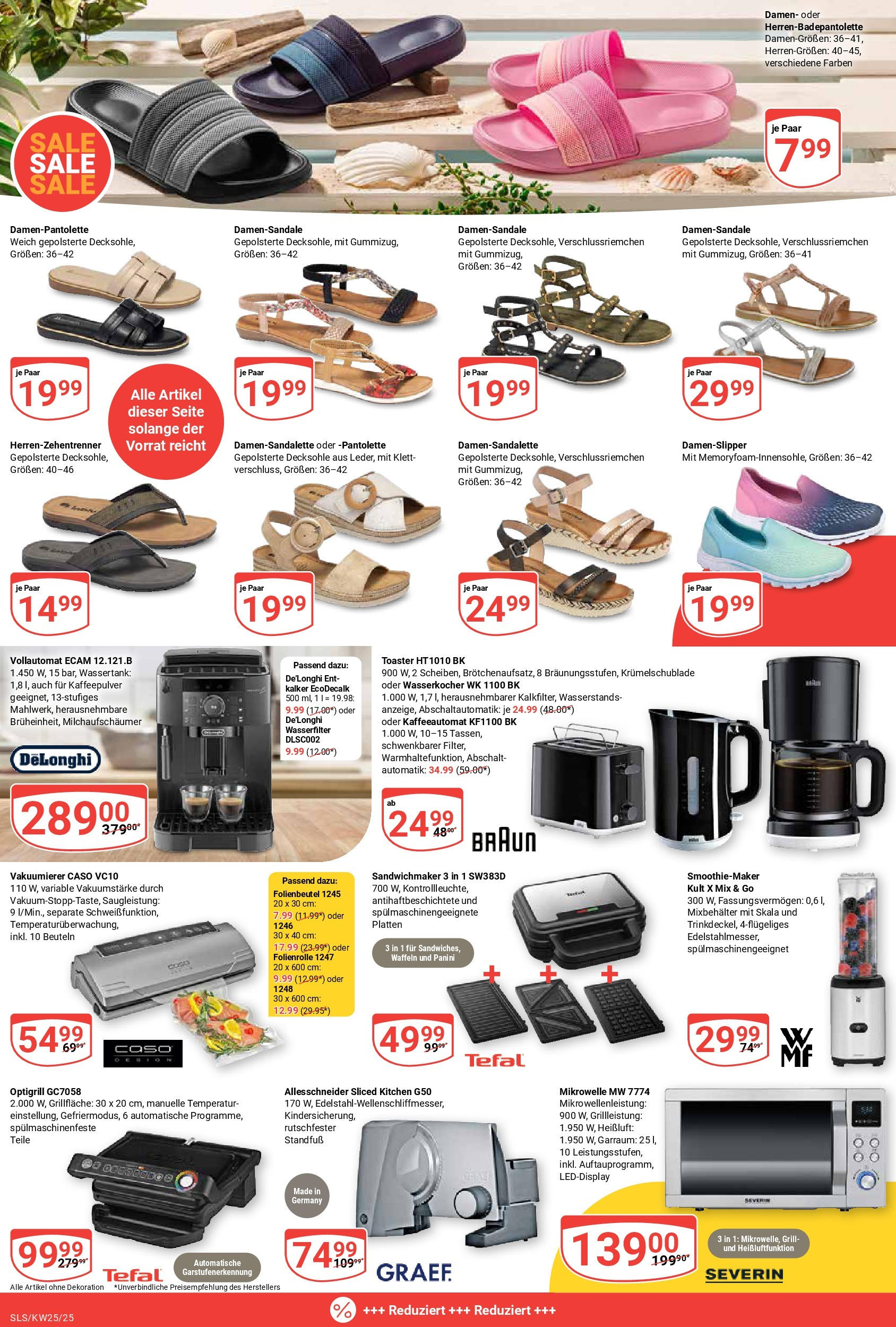 Globus prospekt Saarlouis	 (ab 15.06.2025) » Angebote online | Seite: 19 | Produkte: Mikrowelle, Grill, Vakuumierer, Waffeln