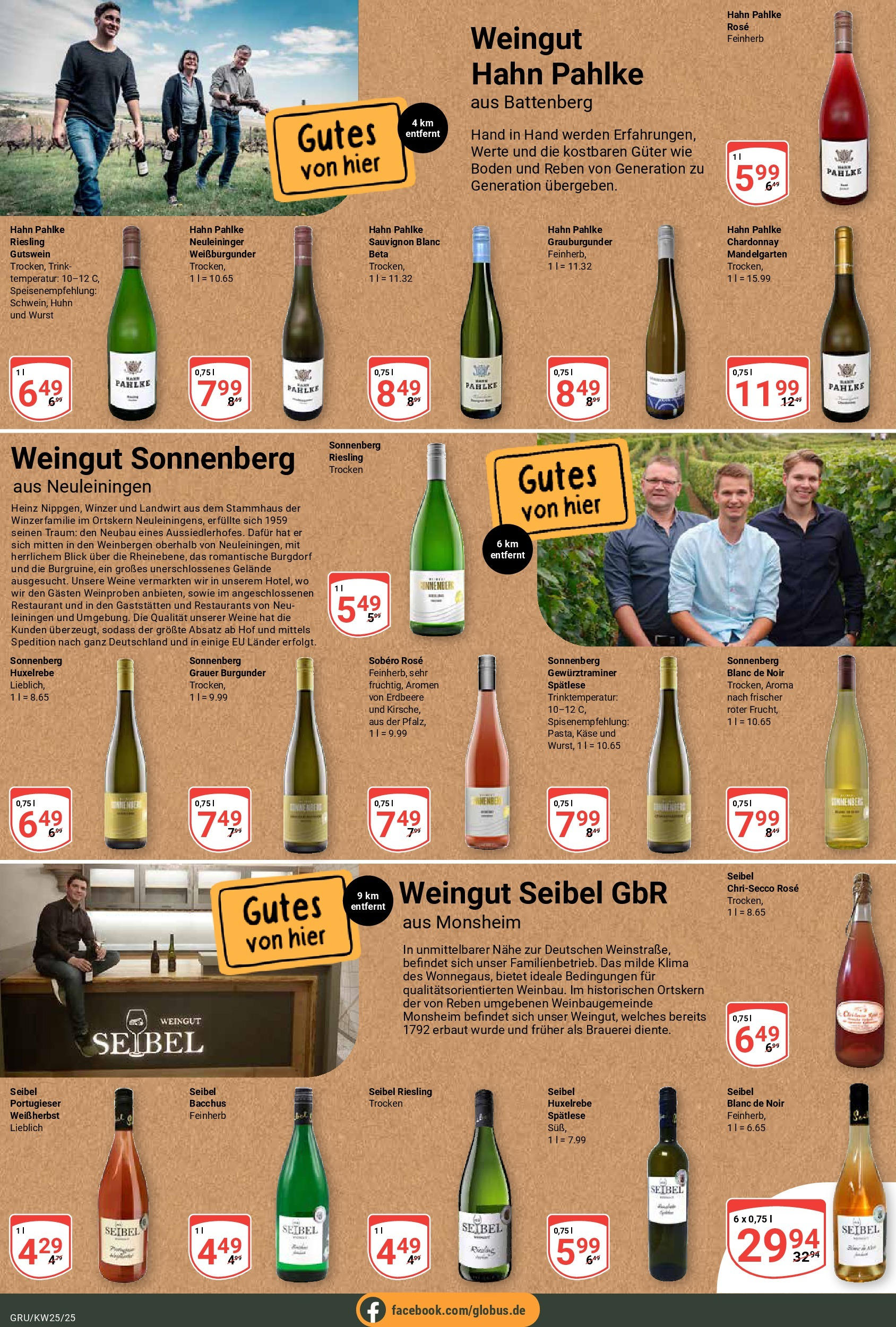 Globus prospekt Grünstadt	 (ab 15.06.2025) » Angebote online | Seite: 14 | Produkte: Käse, Wurst