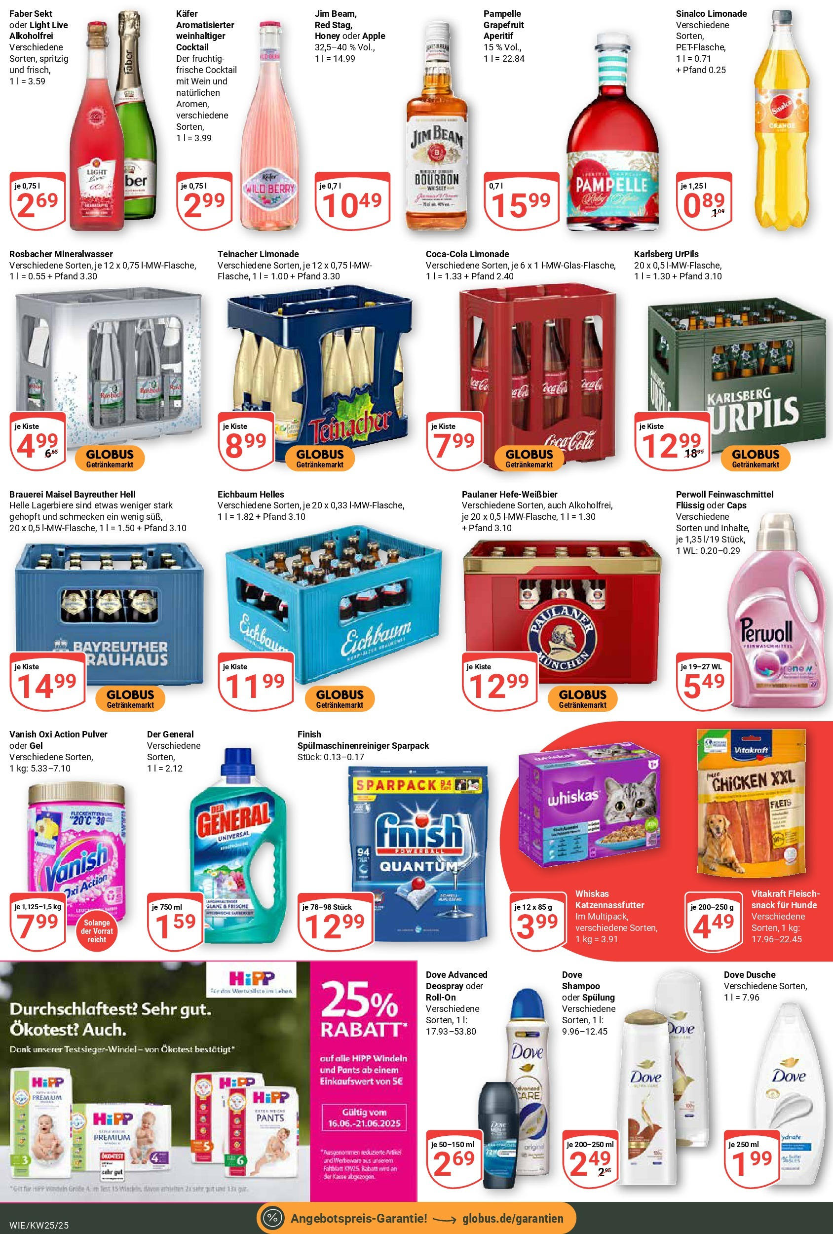 Globus prospekt Waghäusel	 (ab 15.06.2025) » Angebote online | Seite: 3 | Produkte: Sekt, Dusche, Apple, Wein