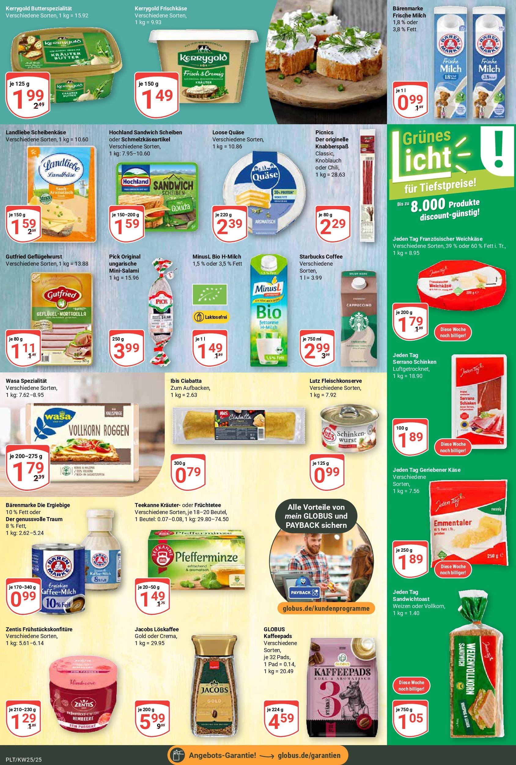 Globus prospekt Plattling	 (ab 15.06.2025) » Angebote online | Seite: 11 | Produkte: Butter, Käse, Gouda, Chili