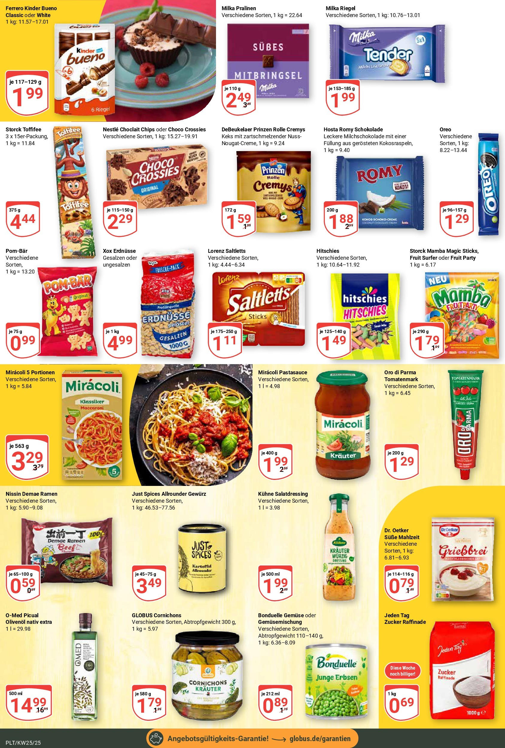 Globus prospekt Plattling	 (ab 15.06.2025) » Angebote online | Seite: 12 | Produkte: Erdnüsse, POM-BÄR, Oro di parma, Toffifee