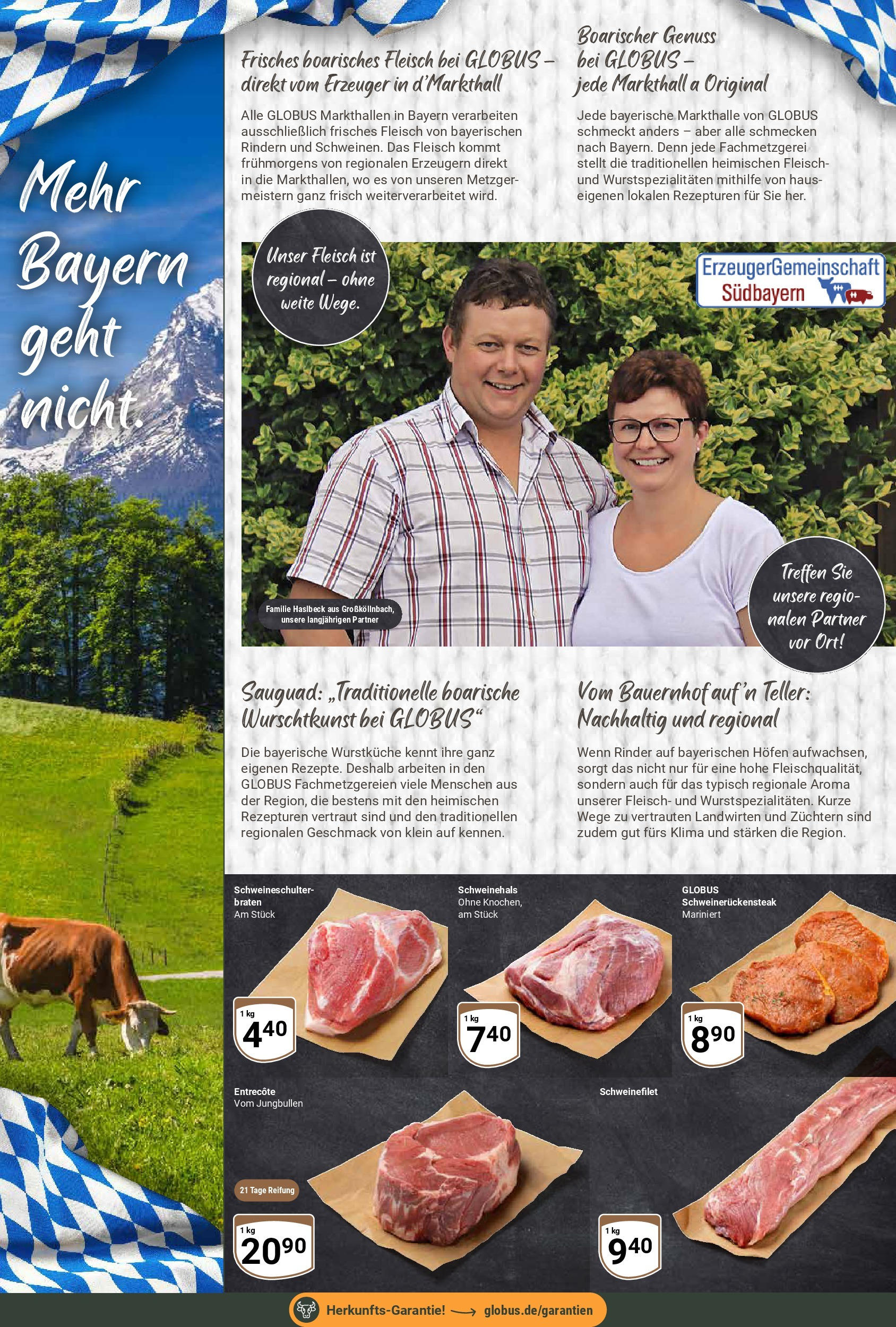 Globus prospekt Forchheim	 (ab 15.06.2025) » Angebote online | Seite: 7 | Produkte: Entrecote, Schweinefilet, Steak, Fleisch