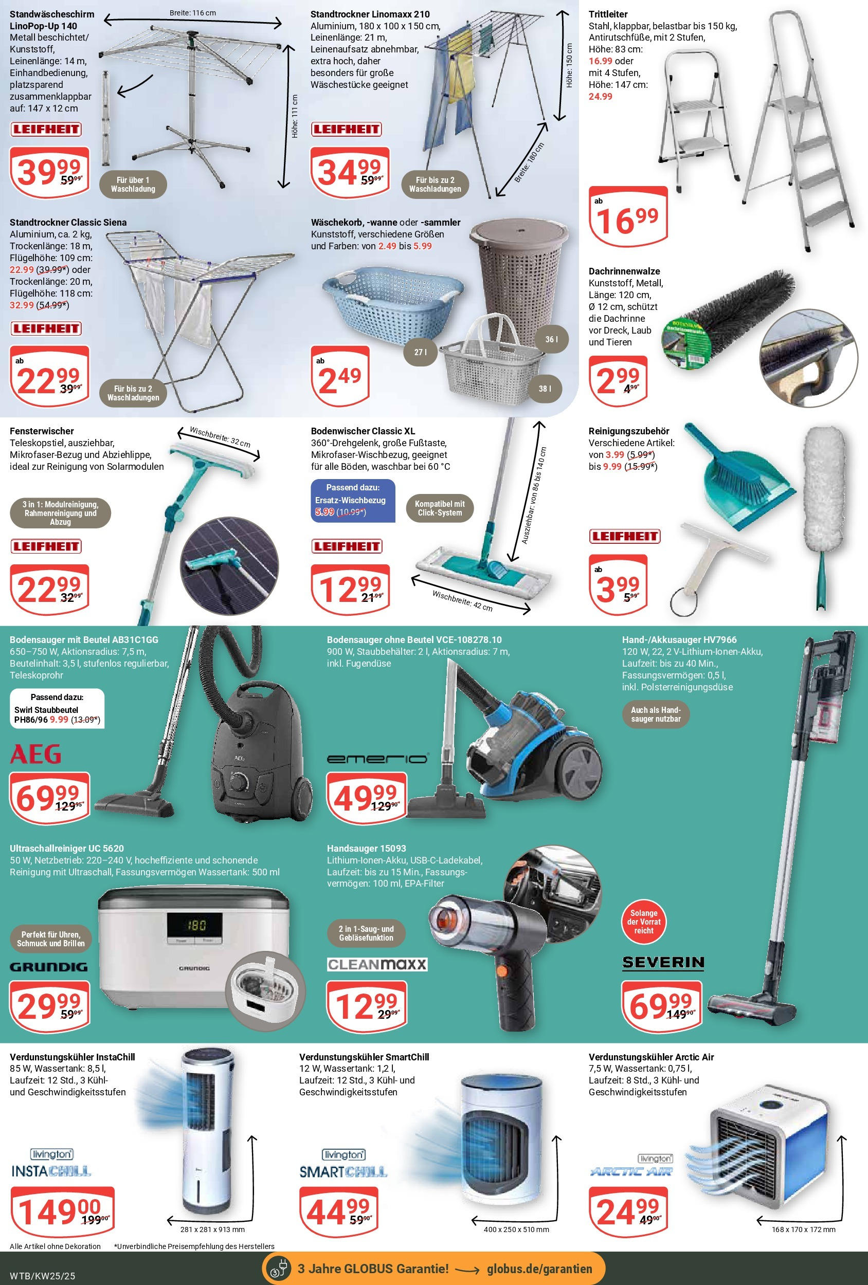 Globus prospekt Wächtersbach	 (ab 15.06.2025) » Angebote online | Seite: 18 | Produkte: AEG