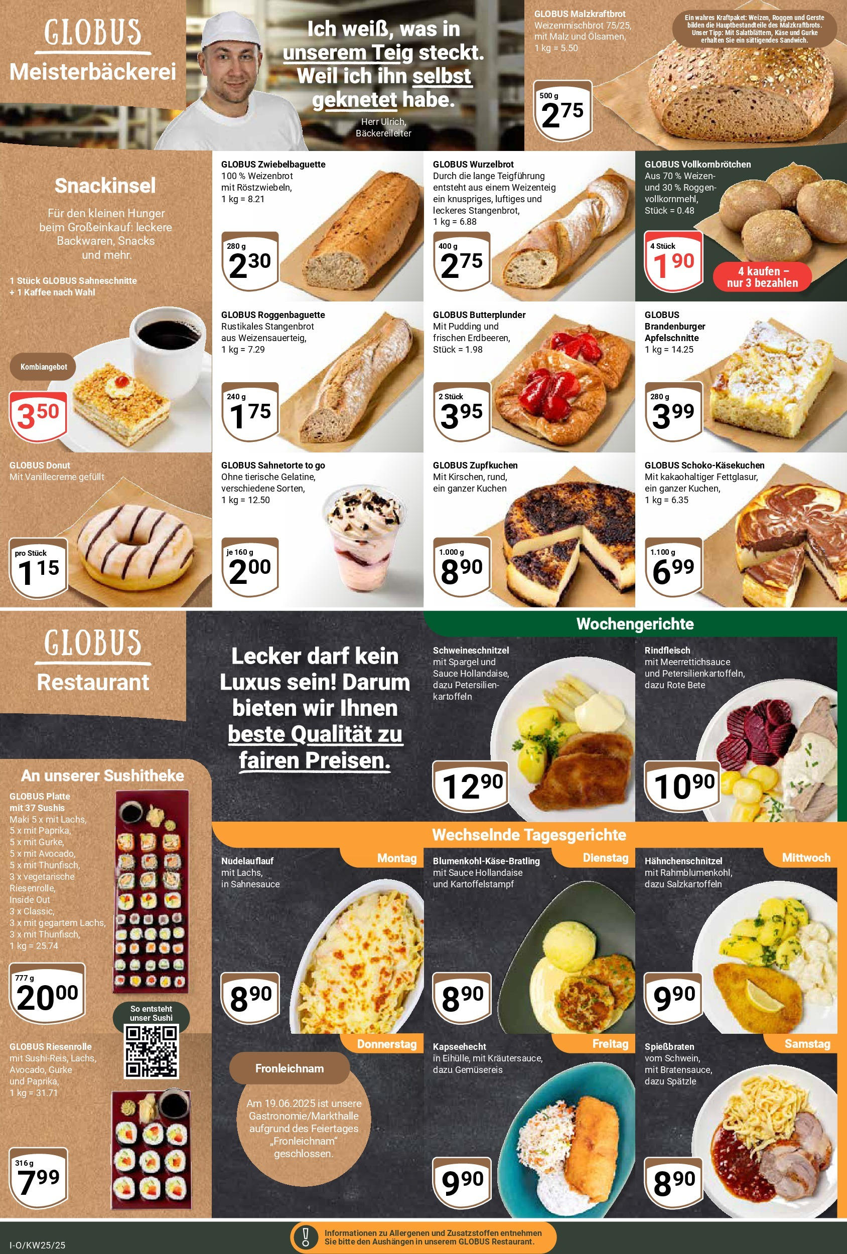 Globus prospekt Idar-Oberstein	 (ab 15.06.2025) » Angebote online | Seite: 7 | Produkte: Kartoffeln, Pasta, Kuchen, Erdbeeren