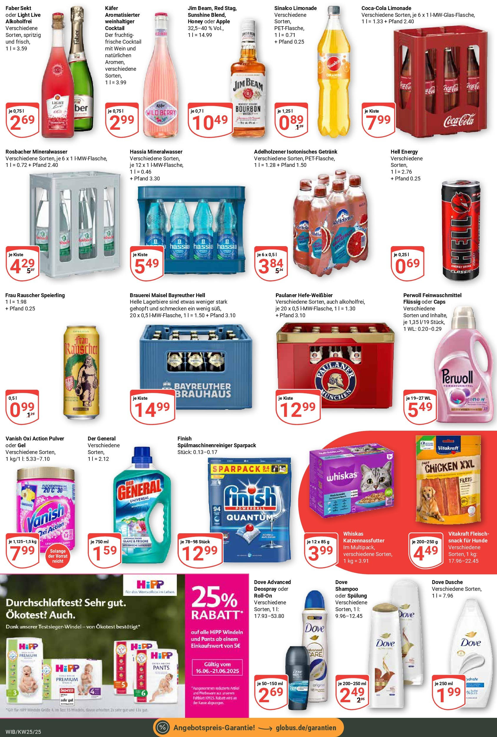Globus prospekt Wiesbaden-Nordenstadt	 (ab 15.06.2025) » Angebote online | Seite: 3 | Produkte: Perwoll, Apple, Bourbon, Whiskey