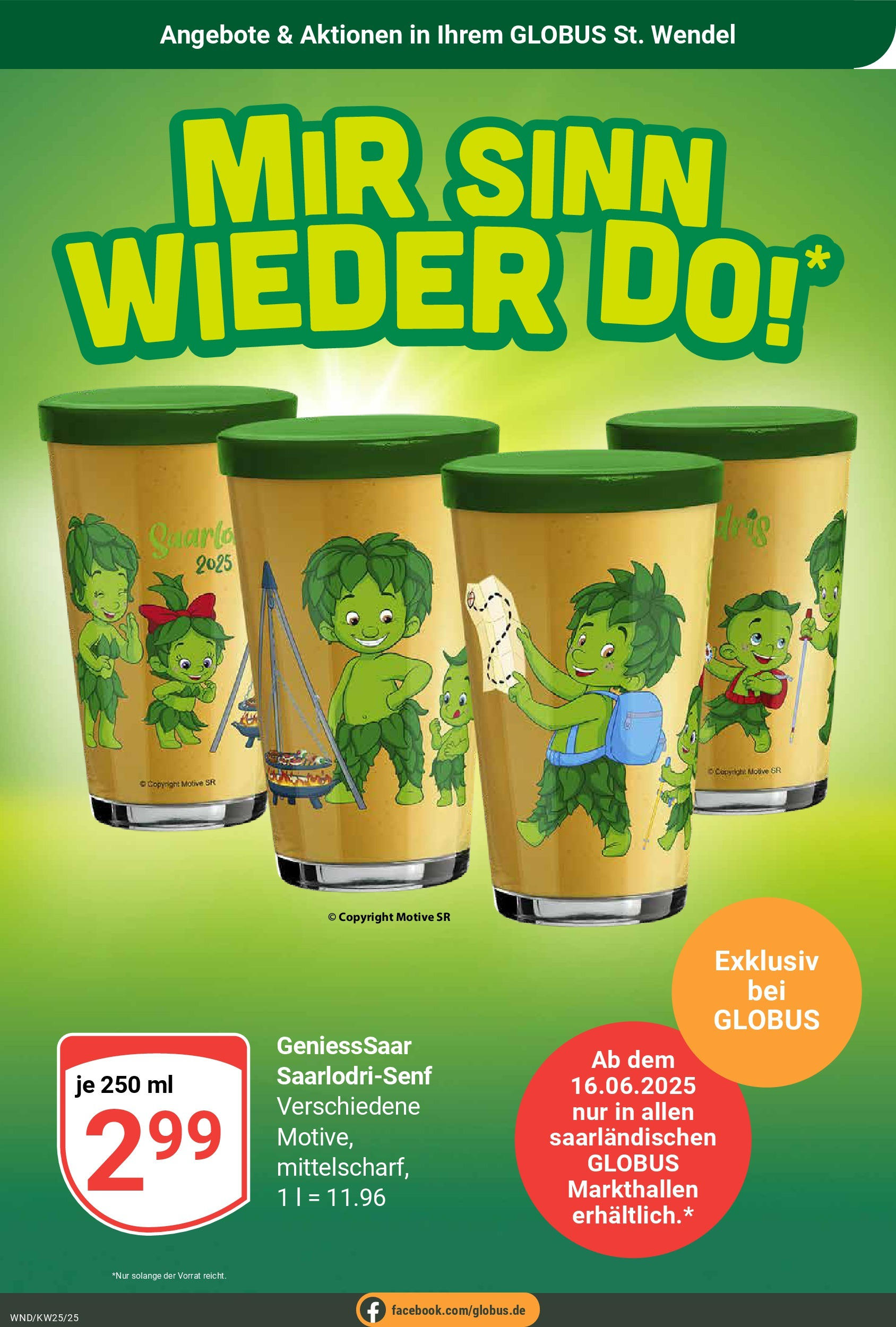Globus prospekt St. Wendel	 (ab 15.06.2025) » Angebote online | Seite: 16