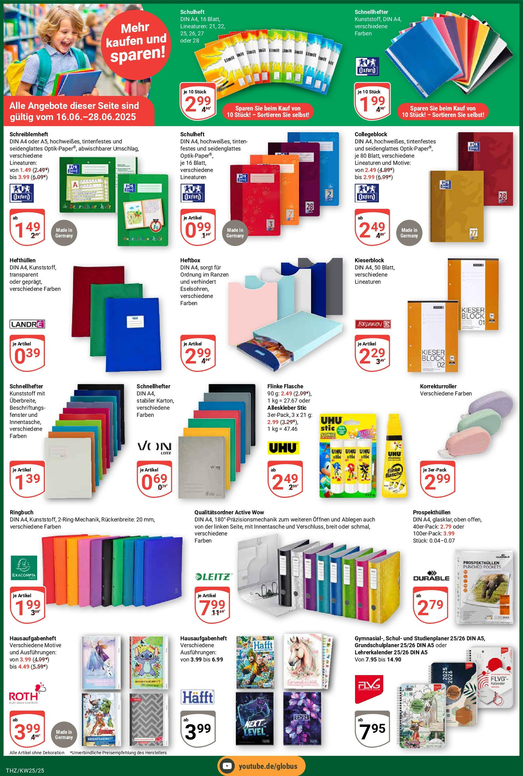 Globus prospekt Zeitz	 (ab 15.06.2025) » Angebote online | Seite: 3 | Produkte: Notebook