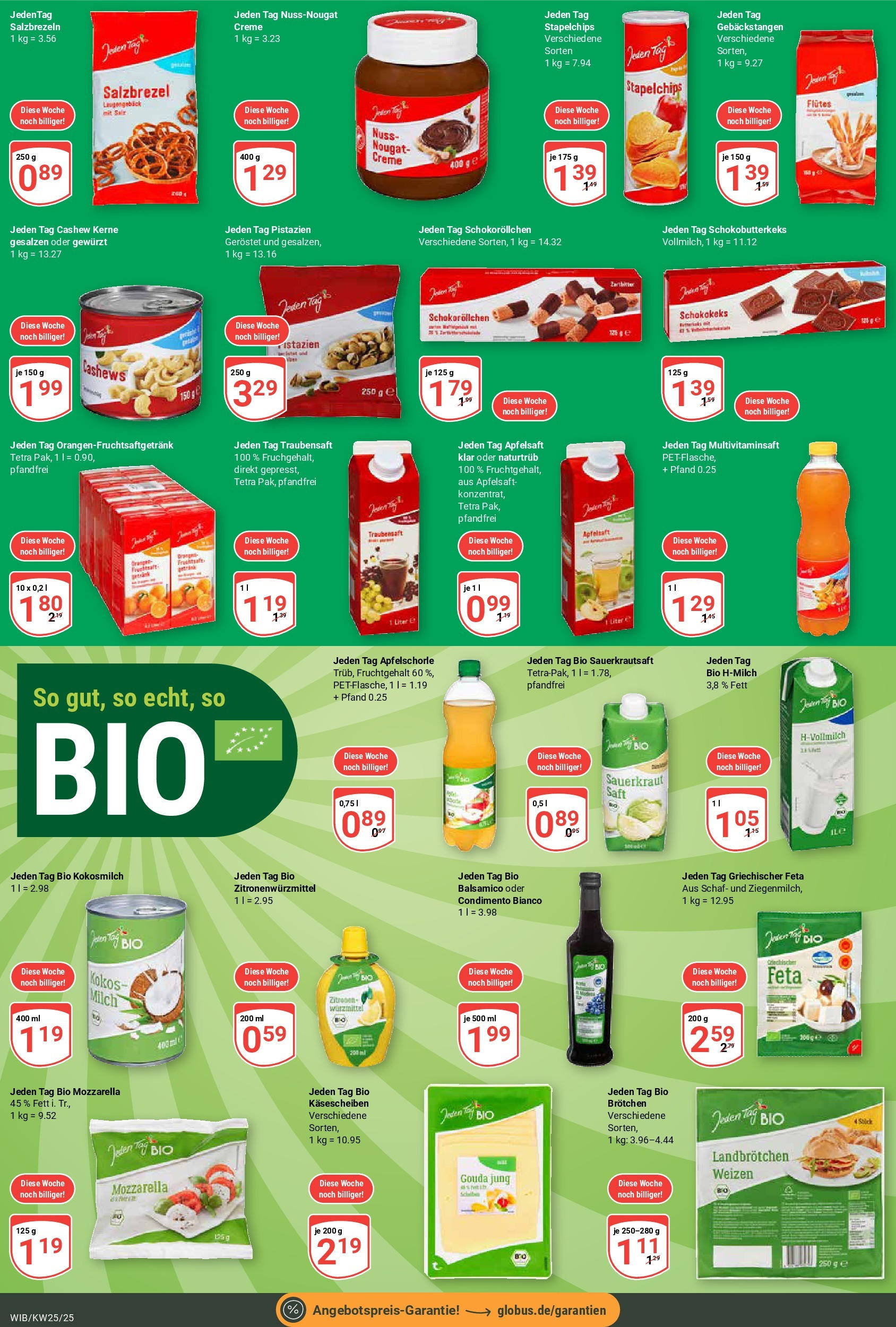Globus prospekt Wiesbaden-Nordenstadt	 (ab 15.06.2025) » Angebote online | Seite: 17 | Produkte: Pistazien, Creme, Saft, Zitronen