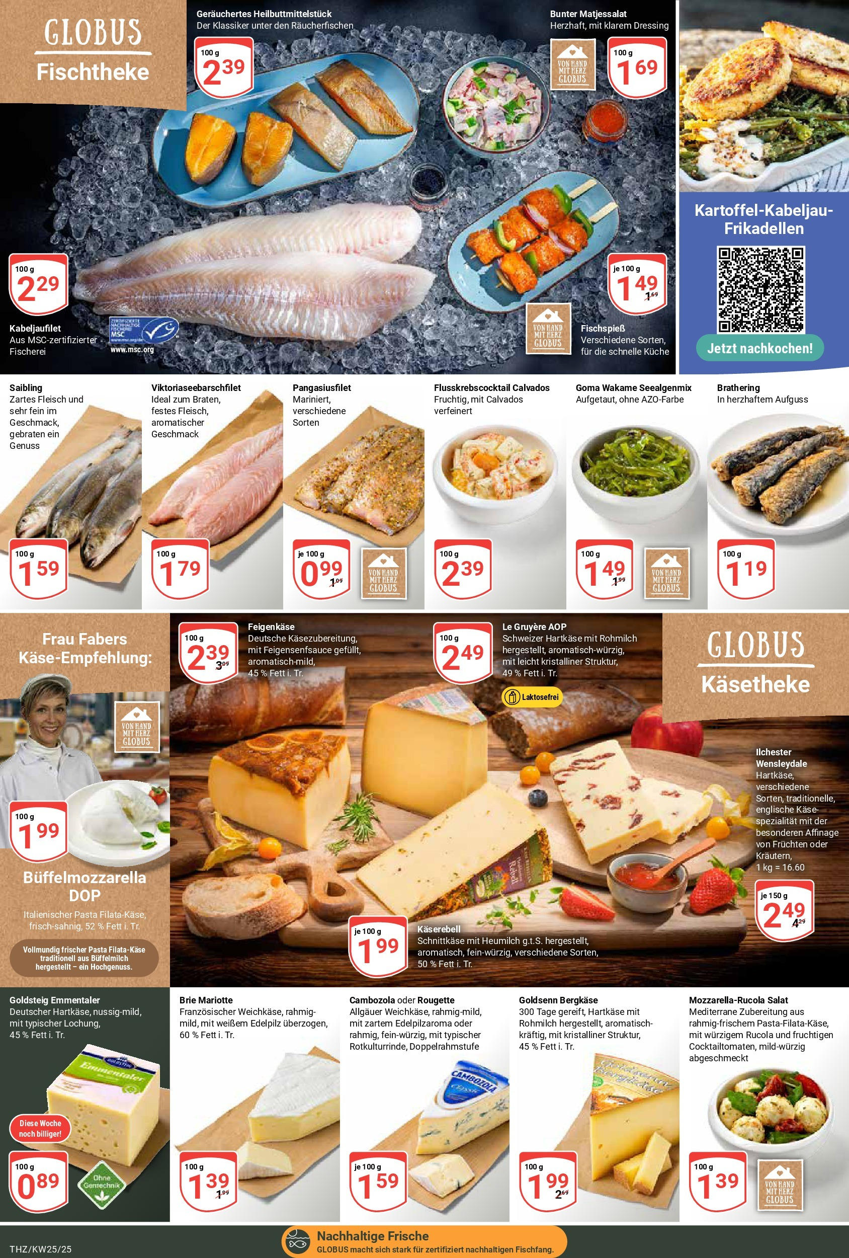 Globus prospekt Zeitz	 (ab 15.06.2025) » Angebote online | Seite: 12 | Produkte: Käse, Küche, Pasta, Fleisch
