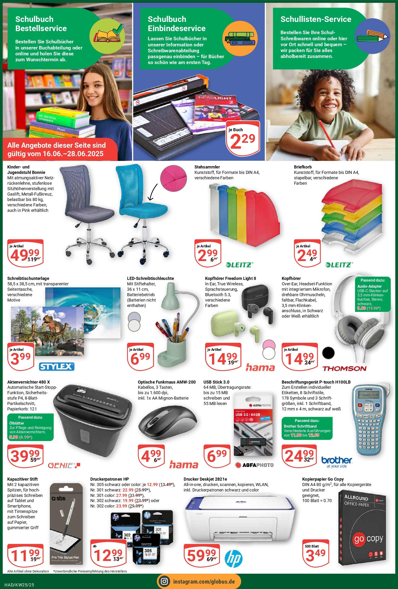 Globus prospekt Halle (saale)	 (ab 15.06.2025) » Angebote online | Seite: 4 | Produkte: Adapter, Aktenvernichter, Batterien, Audio