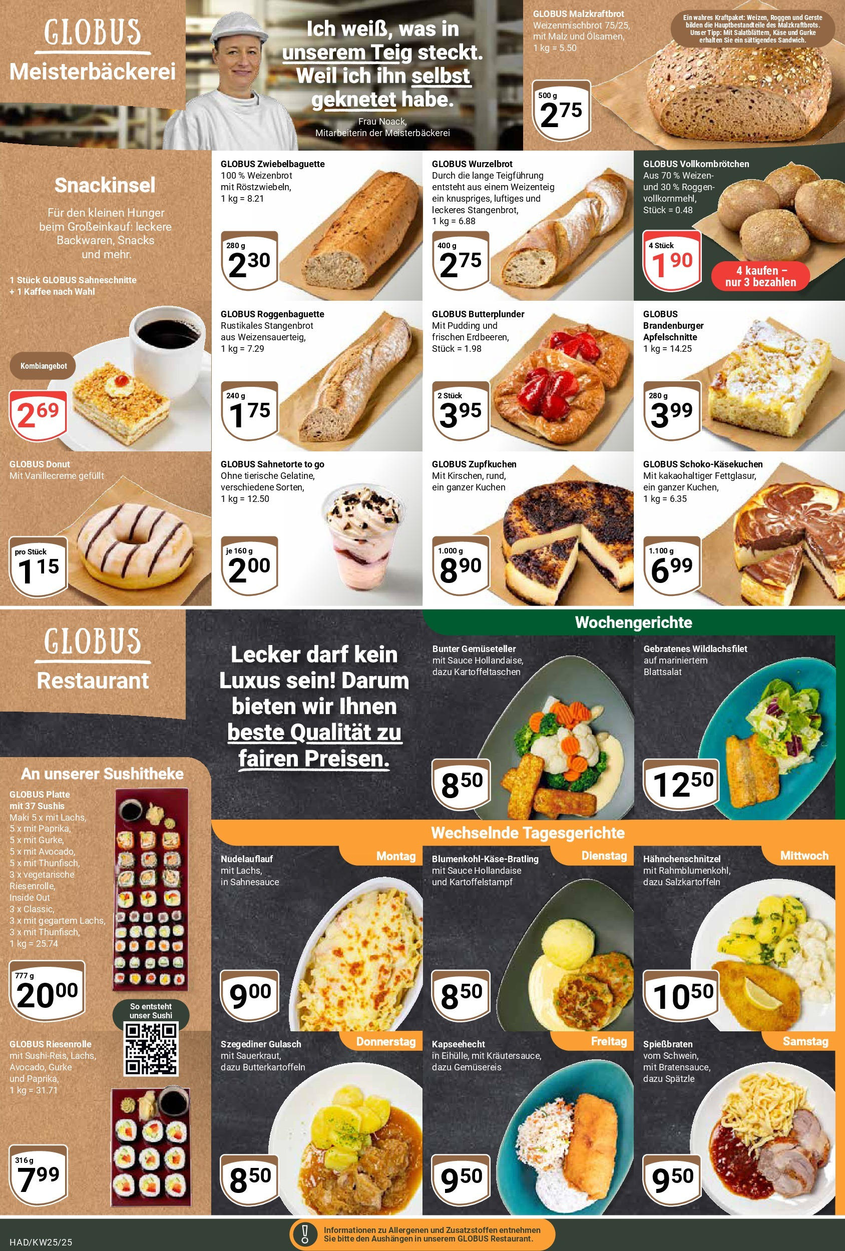 Globus prospekt Halle (saale)	 (ab 15.06.2025) » Angebote online | Seite: 13 | Produkte: Kaffee, Baguette, Pudding, Erdbeeren