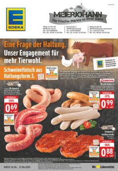 Vorschau von dem Prospekt des Geschäftes Edeka, gültig ab dem 15.06.2025