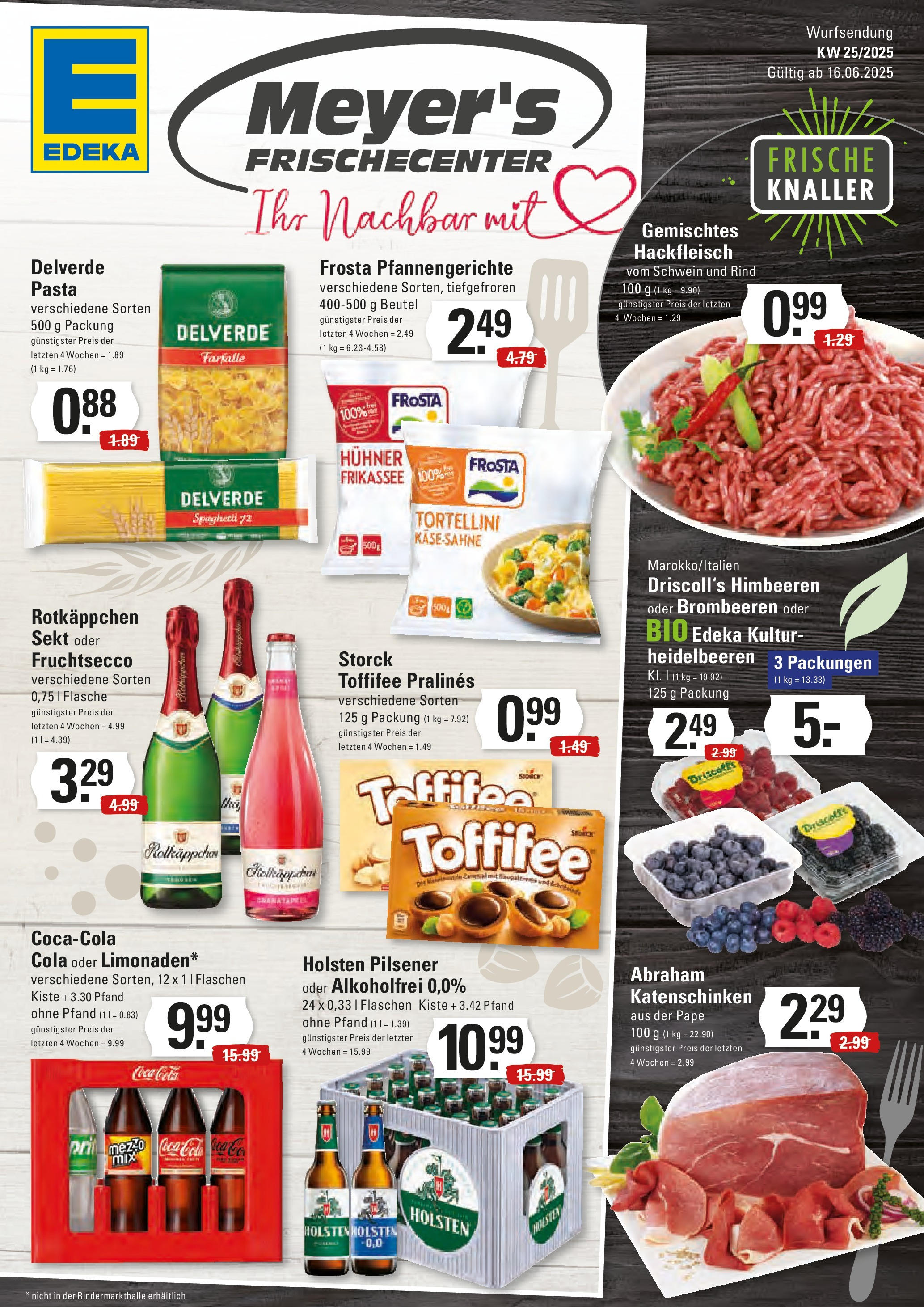 Edeka prospekt Hamburg	 (ab 15.06.2025) » Angebote Online | Seite: 1 | Produkte: Himbeeren, Cola, Sekt, Heidelbeeren