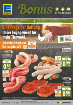 Vorschau von dem Prospekt des Geschäftes Edeka, gültig ab dem 15.06.2025