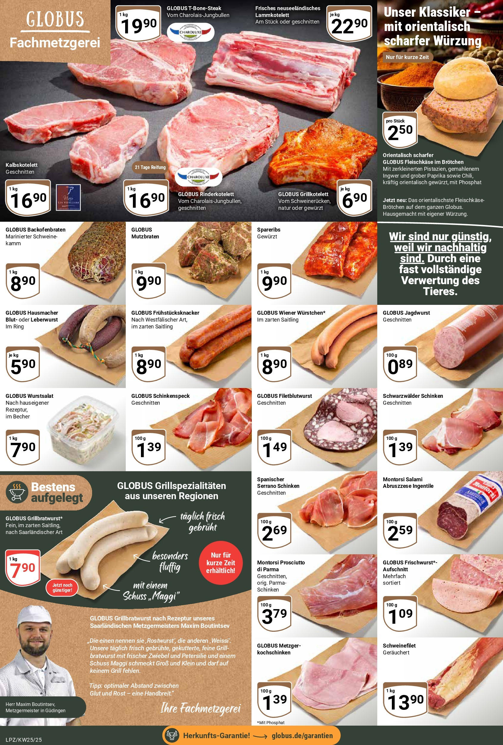 Globus prospekt Leipzig	 (ab 15.06.2025) » Angebote online | Seite: 10 | Produkte: Grill, Schweinefilet, Paprika, Steak
