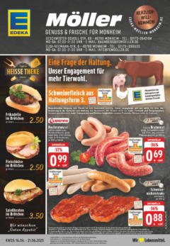 Vorschau von dem Prospekt des Geschäftes Edeka, gültig ab dem 15.06.2025