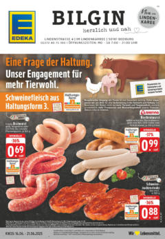 Vorschau von dem Prospekt des Geschäftes Edeka, gültig ab dem 15.06.2025