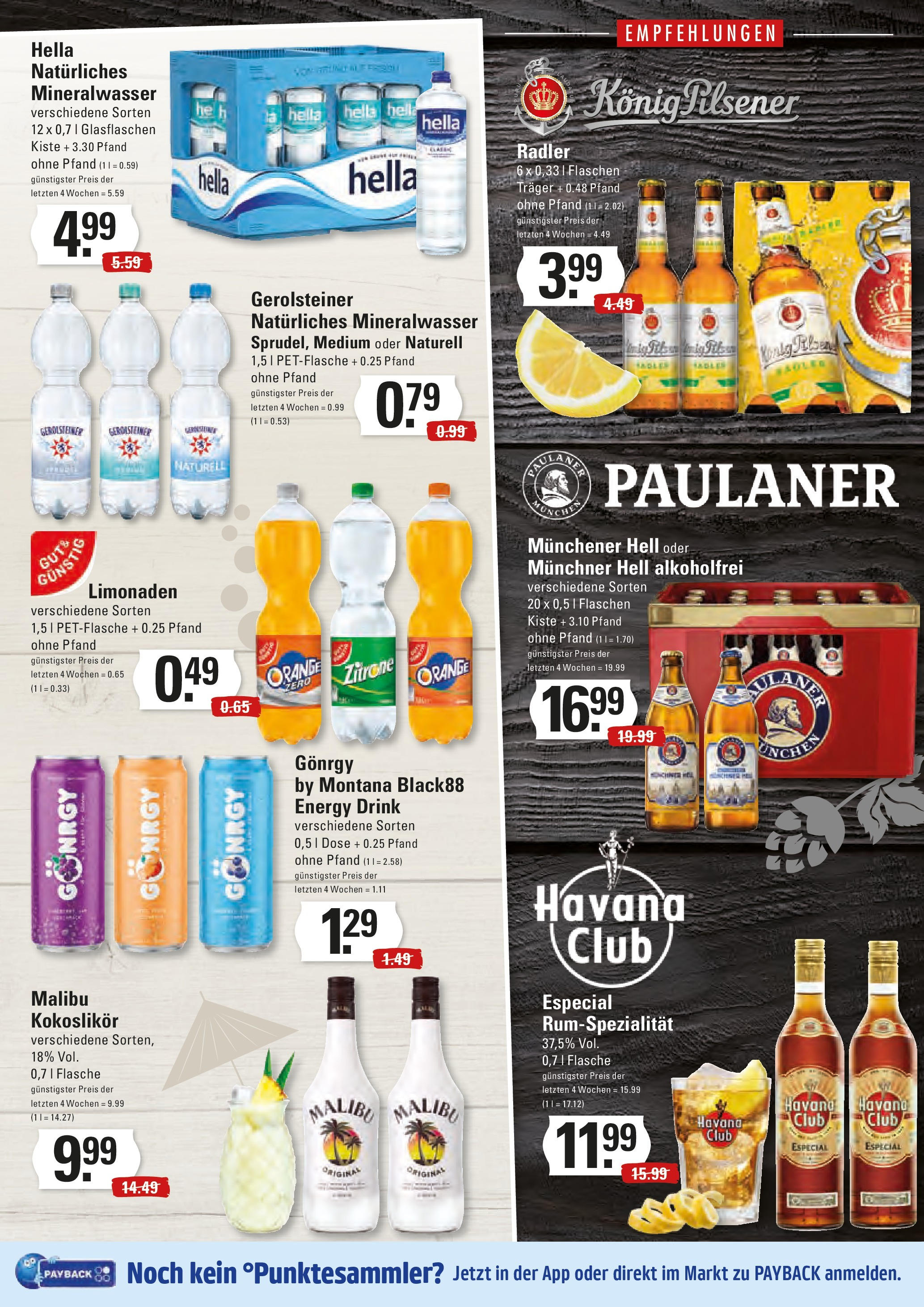 Edeka prospekt Hamburg	 (ab 15.06.2025) » Angebote Online | Seite: 11 | Produkte: Havana club, Konig pilsener, Radler, Zitrone