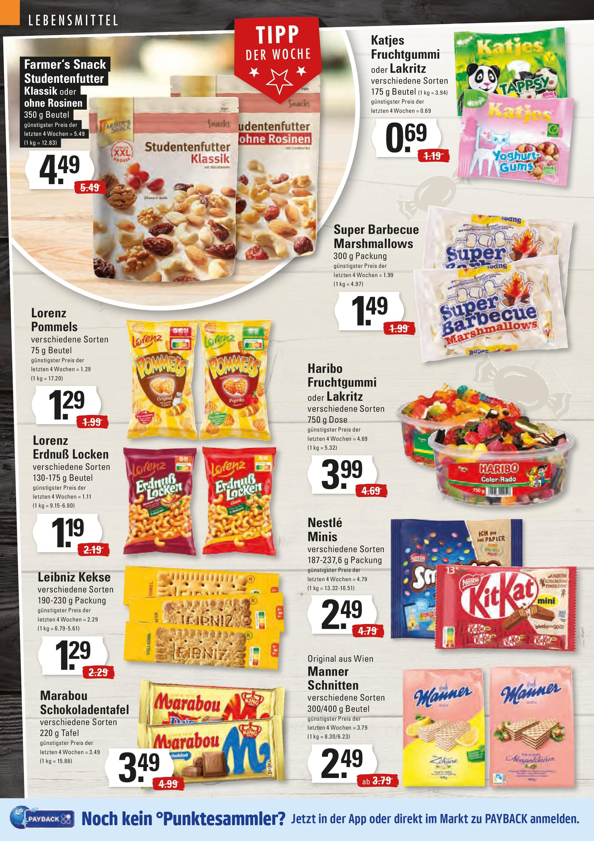 Edeka prospekt Hamburg	 (ab 15.06.2025) » Angebote Online | Seite: 12 | Produkte: Katjes, Rosinen, Chips, Kekse