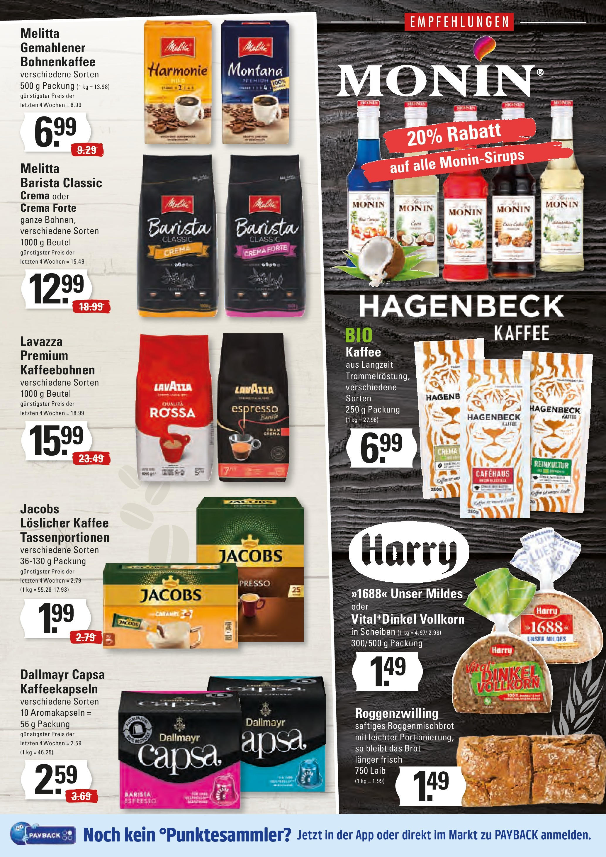Edeka prospekt Hamburg	 (ab 15.06.2025) » Angebote Online | Seite: 13 | Produkte: Melitta, Kaffee, Dallmayr, Dallmayr capsa
