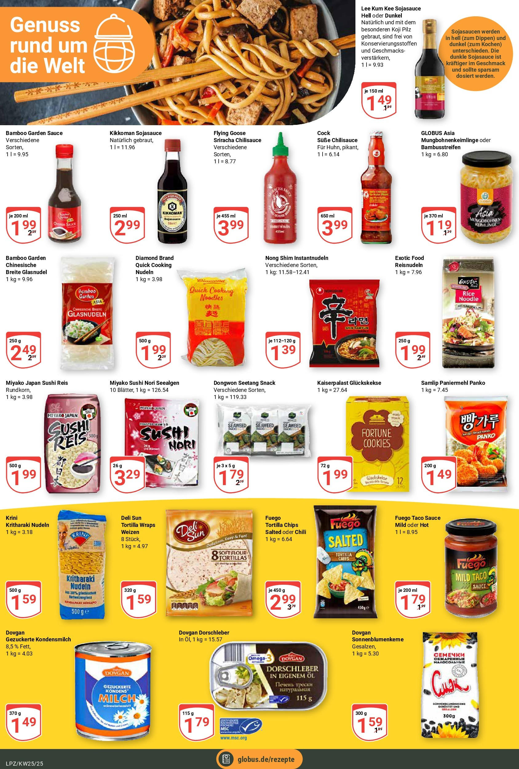 Globus prospekt Leipzig	 (ab 15.06.2025) » Angebote online | Seite: 20 | Produkte: Öl, Chili, Nudeln, Chips