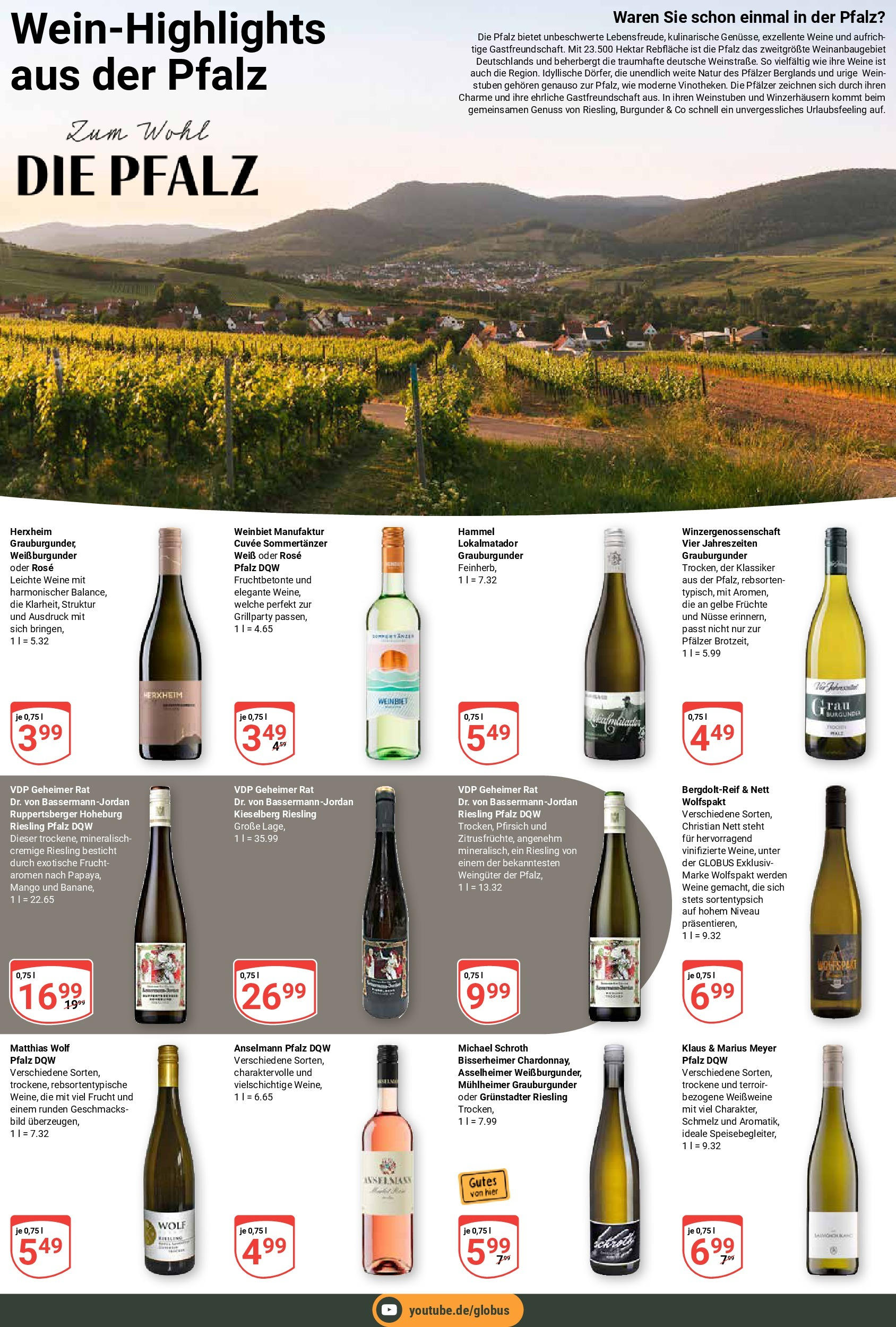 Globus prospekt Leipzig	 (ab 15.06.2025) » Angebote online | Seite: 23 | Produkte: Mango, Pfirsich, Wein, Nüsse