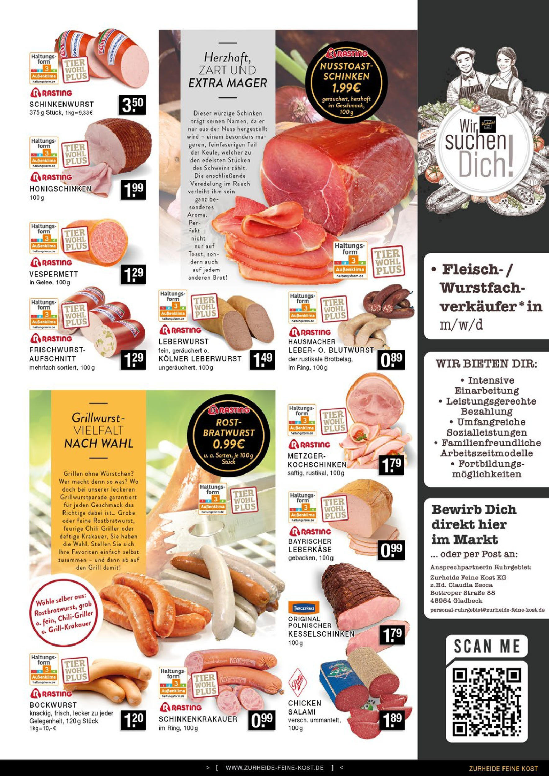 Edeka prospekt Oberhausen	 (ab 15.06.2025) » Angebote Online | Seite: 3 | Produkte: Bockwurst, Chili, Brot, Leberkase