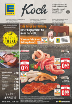 Vorschau von dem Prospekt des Geschäftes Edeka, gültig ab dem 15.06.2025