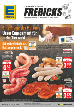 Edeka prospekt Bocholt	 gültig ab dem 15.06.2025