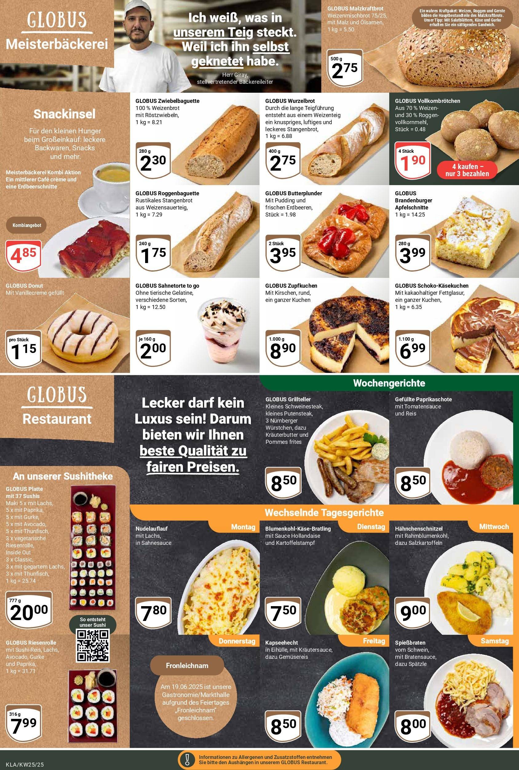 Globus prospekt Kaiserslautern	 (ab 15.06.2025) » Angebote online | Seite: 5 | Produkte: Pommes, Pommes frites, Lachs, Paprika
