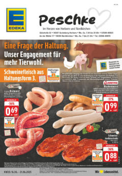 Vorschau von dem Prospekt des Geschäftes Edeka, gültig ab dem 15.06.2025