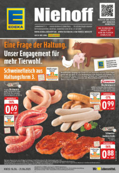 Vorschau von dem Prospekt des Geschäftes Edeka, gültig ab dem 15.06.2025