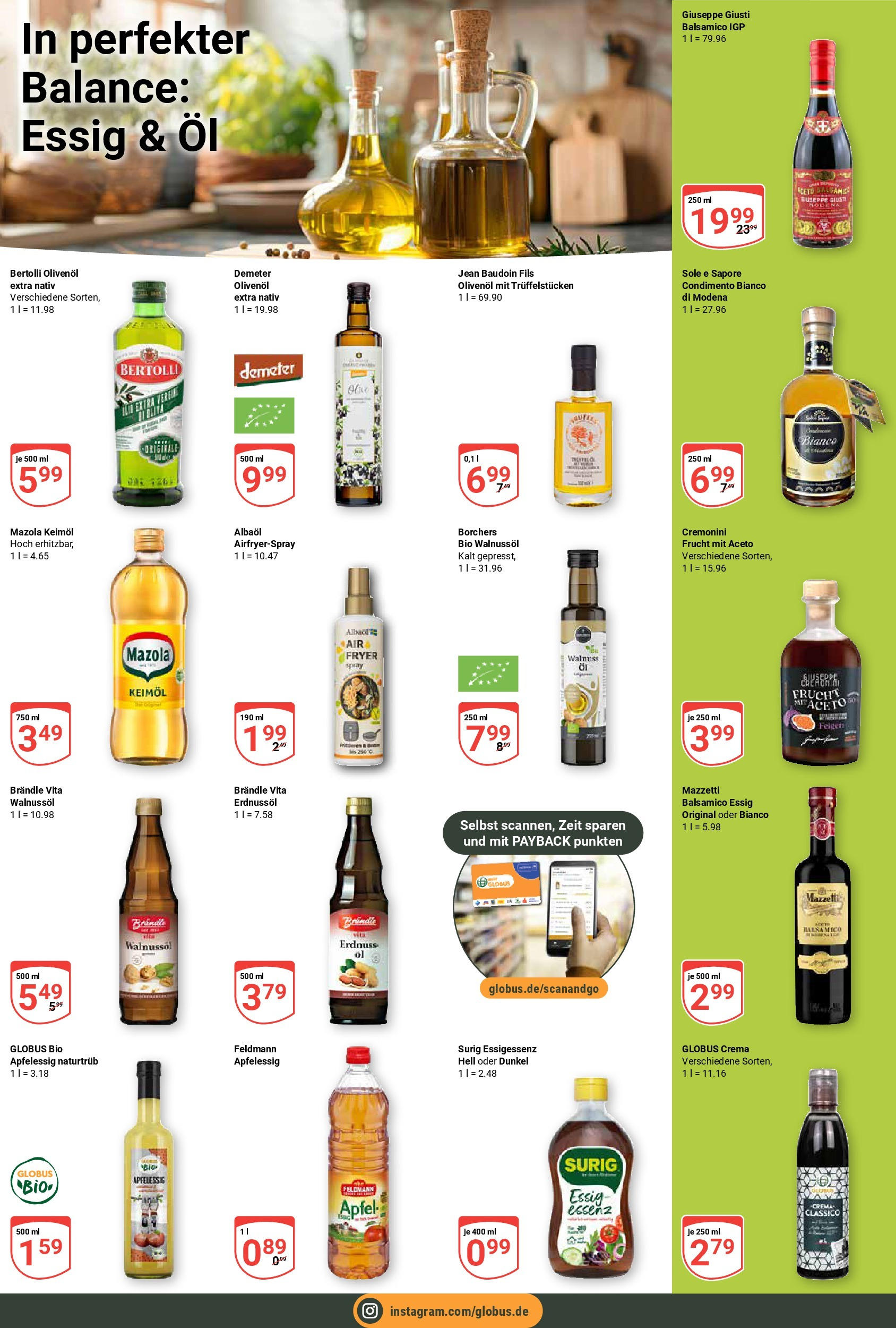 Globus prospekt Forchheim	 (ab 15.06.2025) » Angebote online | Seite: 13 | Produkte: Öl, Balsamico, Olivenol, Äpfel